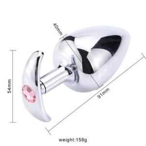 Plug Anal Doom - L, Rosado - Producto Dildo | Ecodeseo
