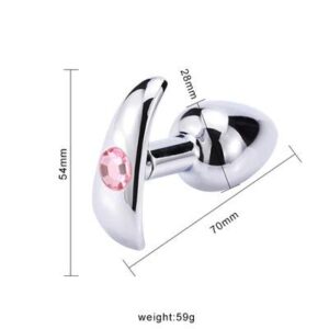Plug Anal Doom - S, Rosado - Producto Dildo | Ecodeseo