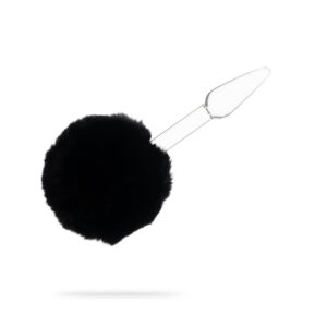 Plug Anal con Cola de Conejo Polux Sin Caja - Negro | Ecodeseo