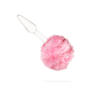 Plug Anal con Cola de Conejo Polux Sin Caja - Rosa | Ecodeseo