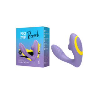 Succionador y Vibrador Romp Reverb Lila | Ecodeseo