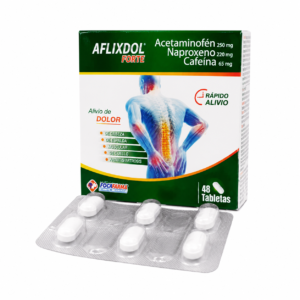 AFLIXDOL FORTE CX48TB (ACETAMINOFEN+NAPROXENO+CAFEINA) (ROCIPHAR) - ROCIPHAR