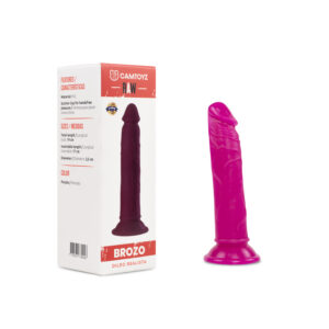 Dildo Realista Brozo Rosado 19 cm Camtoyz | Ecodeseo