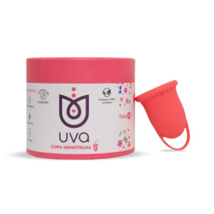 Copa Menstrual UVA 2 Talla A Salmón | Ecodeseo