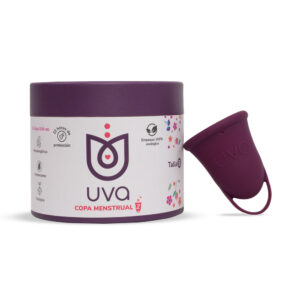 Copa Menstrual UVA 2 Talla B Morado | Ecodeseo