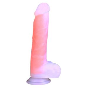 Dildo Luminous 19 cm - Naranja - Producto Dildo | Ecodeseo