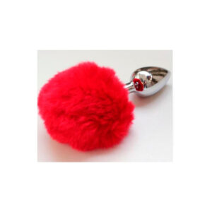 Plug Anal Con Cola De Conejo Bugs Sin Caja Camtoyz - ROJO | Ecodeseo