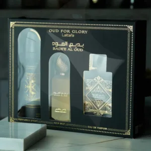 ESTUCHE SET/ KIT OUD FOR GLORY X3 PIEZAS de LATTAFA 100 ml