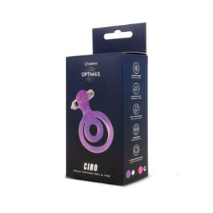 Anillo Vibrador para el pene Ciro Camtoyz - MORADO | Ecodeseo