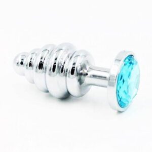 Plug Anal Aquiles - Azul, M - Producto Dildo | Ecodeseo