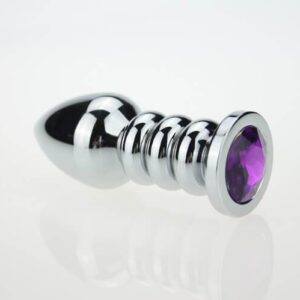 Plug Anal Caspia - Morado - Producto Dildo | Ecodeseo