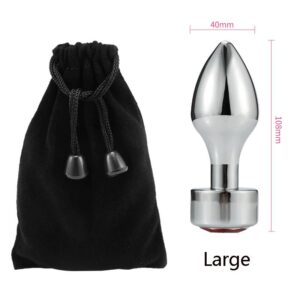 Plug Anal Ópalo - L, Morado - Producto Dildo | Ecodeseo