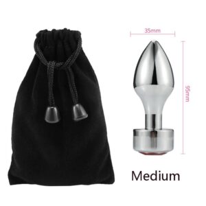 Plug Anal Ópalo - M, Rosado - Producto Dildo | Ecodeseo