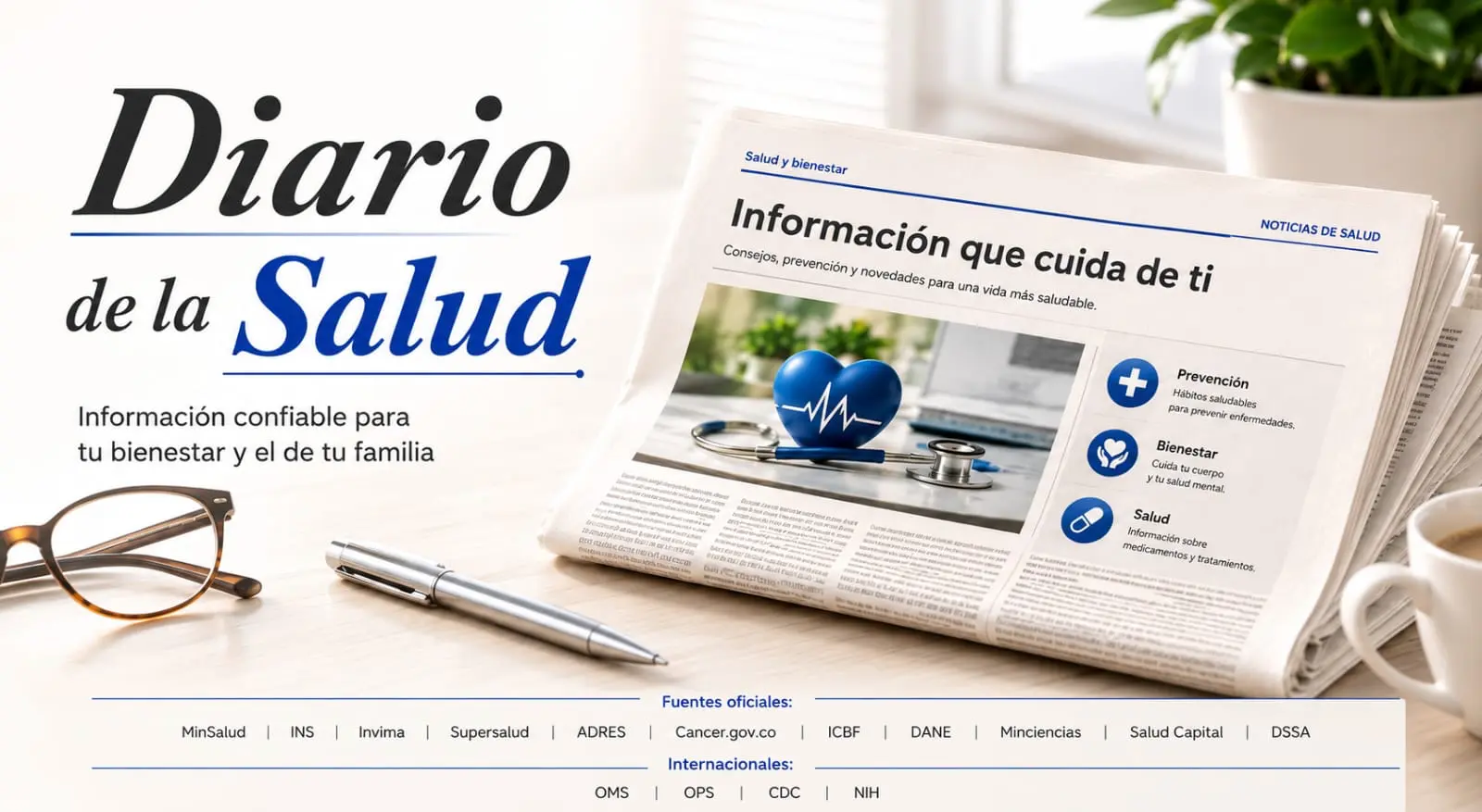 Diario de la Salud, periódico con noticias y recursos de salud