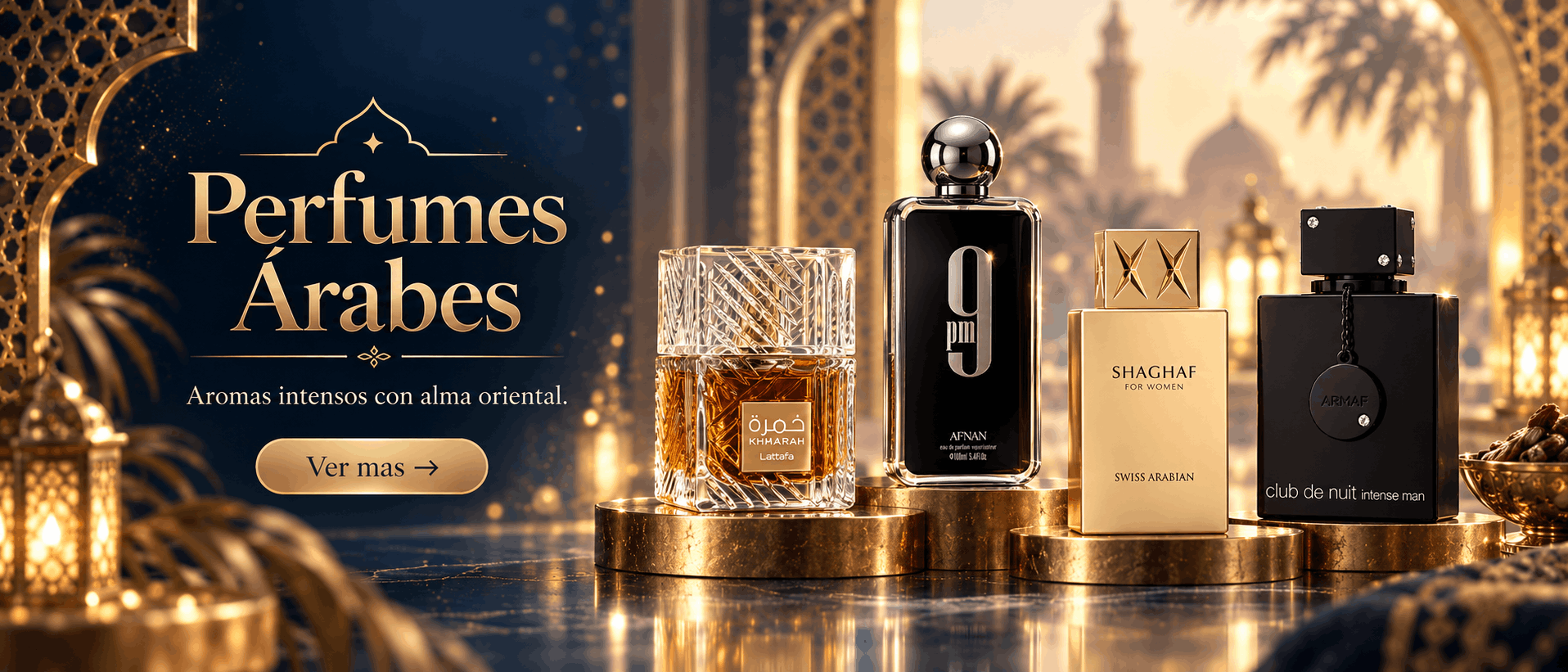 Perfumes Árabes · Tradición milenaria, aromas extraordinarios