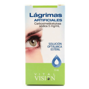 VITAL VISION LAGRIMAS ARTIFICIALES 5MG/ML SOL OFT FX 15ML (CARBOXIMETILCELULOSA) (VITALIS) (4+8)