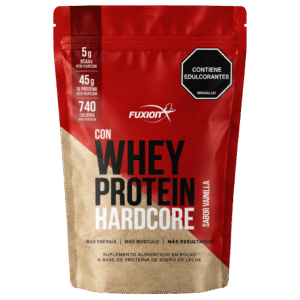 WHEY PROTEIN HARDCORE - BOLSA x 1 LIBRA SABOR VAINILLA