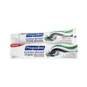 PROQUIDENT CREMA DENTAL TRIPLE ACCION CARBON ACTIVADO - TUBO x 75 ML